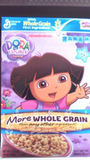  General Mills Dora The Explorer Cereal