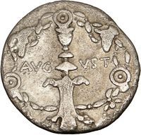 12BC Gaius Caesar Adoptive Son Augustus Roman Coin RARE