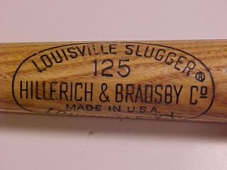 Baseball Bat from Galt House Louisville KY