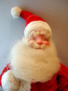 Vtg Harold Gale Santa Claus Christmas Doll 14 Store Display
