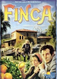 This auction is for Finca board game (Rio Grande Games).