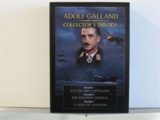 Adolf Galland Collectors Trilogy 3 DVD Interview Set