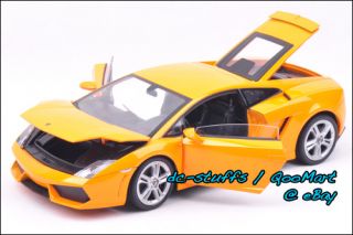 Welly 1 18 Lamborghini Gallardo Diecast Model Orange