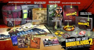 Borderlands 2 Ultimate Loot Chest Gamestop Limited Edition Xbox 360