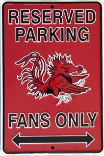 South Carolinas Gamecock Fans Reserved Parking 8 x 12 Aluminum