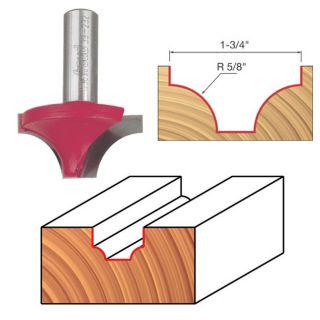 Freud 39 232 1 3 4 Diameter Ovolo Groove Router Bit