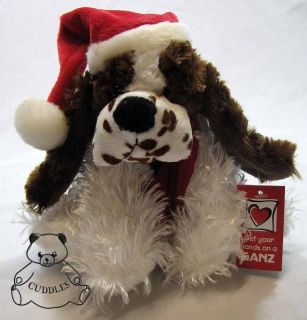 Holiday Spaniel Cocker Dog Ganz Plush Stuffed Animal BR