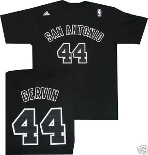 George Gervin San Antonio Spurs T Shirt Jersey Medium