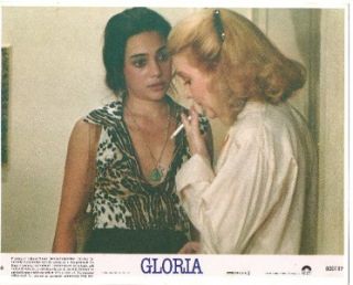 Gloria Gena Rowlands Julie Carmen 1980 Movie PHOTO11588