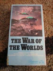  War of The Worlds VHS 1953 Version 1980 Video Gene Barry Hi Fi