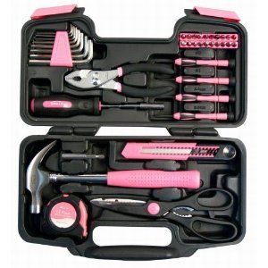   General Tool Breast Cancer Awareness Set by Apollo Precision Tools