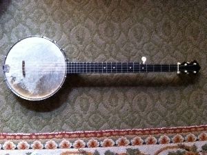 George Washburn 5 String Banjo Antique 1898 Vintage