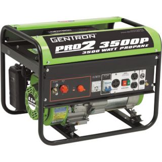 Gentron Pro2 3500 Watt Propane Generator GG3500P Fast 