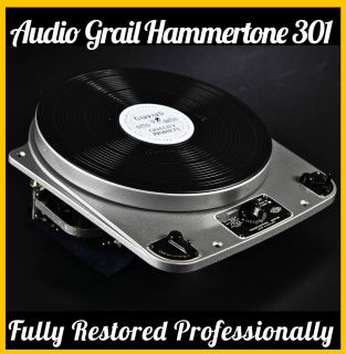 Garrard 301 Hammertone grease bearing turntable by Audio Grail