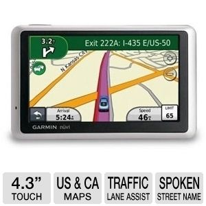 Garmin Nuvi 1350LMT GPS Lifetime Map and Traffic Updates