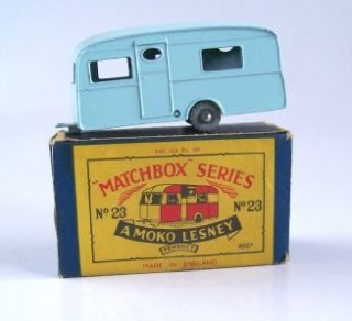 Matchbox Moko Lesney 23 Berkeley Cavalier Caravan MIB