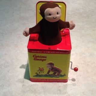 Curious George Jack In The Box Looks And Works Great