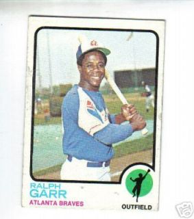  1973 Topps 15 Ralph Garr Braves VG