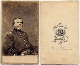 Civil War Union General George Henry Thomas 1816 1870 E H T Anthony NY