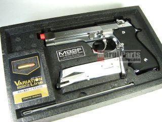 Tokyo Marui Beretta M92F Chrome Airsoft Gas Pistol