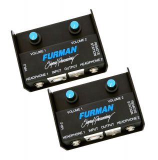 FURMAN HR 2 SPECIAL, GET TWO HR2 Headphone Stations ~ NEW FOR ONE LOW