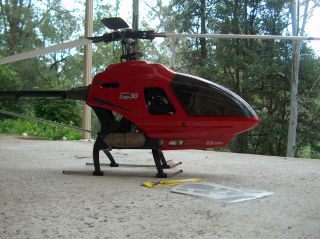  Jr Ergo 30 Gas Nitro RC Helicopter