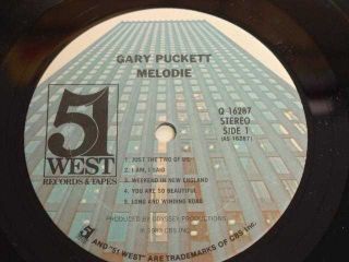 Gary Puckett Melodie LP 51 West Q 16287