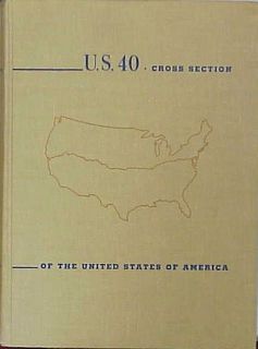  Cross Section of The United States of America George R Stewart
