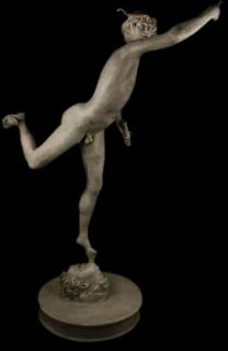 God Hermes Mercury by Giambologna Lifesize Statue Sculpture 65 Museum
