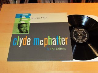 CLYDE McPHATTER THE DRIFTERS Atlantic 8003 BLACK LABEL NM VG