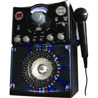 Singing Machine Disco Lights CD G Karaoke System SML 38545