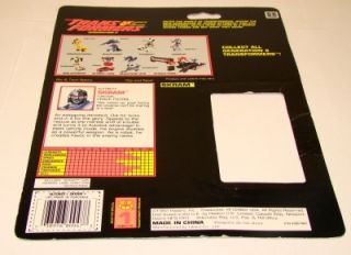 G2 Skram Cardback Instructions Vintage Hasbro Transformers Free SHIP
