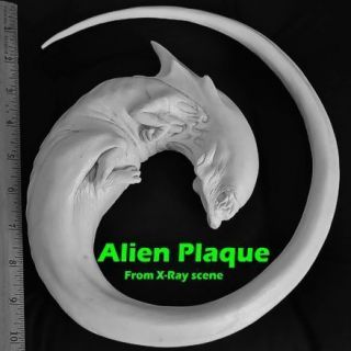 Giger ALIEN QUEEN Fetus Wall Plaque Alien 3 Movie Original 1 1 sc