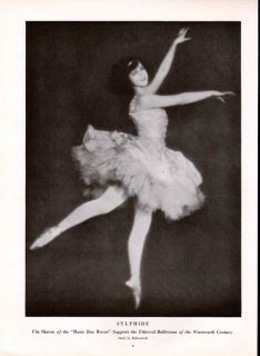 FP1925 Sylphide Ula Sharon Rabinovitch Ballerina Theatre Dance Opera