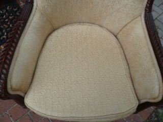 Gimbel Bros Custom Regency Mid Century Wingback Chair