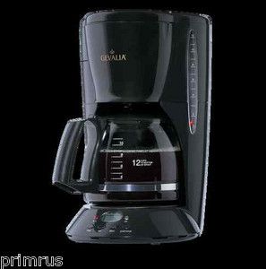 Gevalia 12 Cups Coffee Maker with Coffee