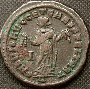 Galerius Follis Rev Carthago Carthage Mint