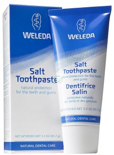 salt toothpaste peppermint 3 3 oz from weleda current price $ 28