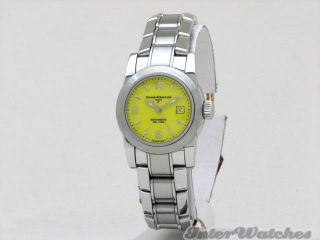 Girard Perregaux Classic Ladies Yellow Dial Automatic Steel Watch Ref