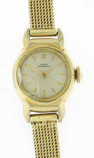 Vintage Girard Perregaux 14k Gold Watch Ladies