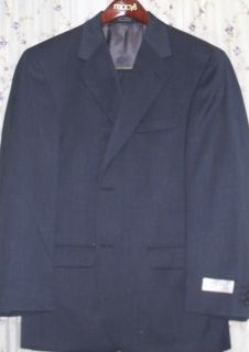 Brand New Gianfranco Ruffini Mens 2pc Wool Suit Sz 40 s Short 34W Sale