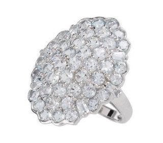  Inspired Bellas Engagement Ring Genuine Aquamarine Gemstones & Silver