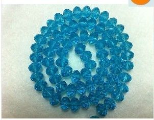 35pc Swarovski Crystal Gemstone Loose Beads 8mm Sky Blue