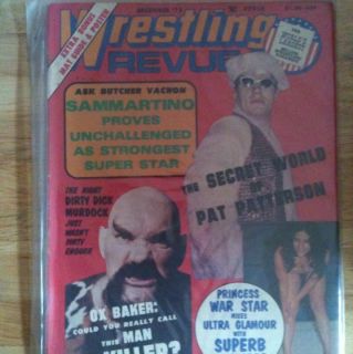 Wrestling Revue Magazine December 1975 Pat Patterson Womens Girls WWF