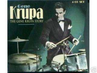 Gene Krupa The Story Definitive Four CD Set w 32P BK