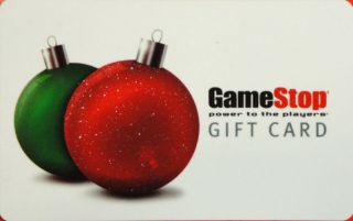 Game Stop Gift Card x mas Collectible No Value
