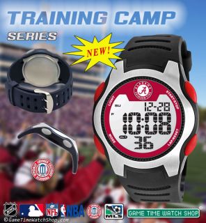 Mens Game Time Training Camp Series Digital Watch Licensed Team Logo