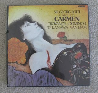 Sir Georg Solti Carmen by Bizet Unopened Box Set 
