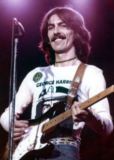 Vintage George Harrison Thanksgiving T Shirt 1974 S