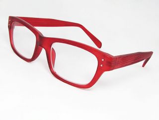 Imitated Wood Red Eyeglass Frame Vintage MOD2915 New